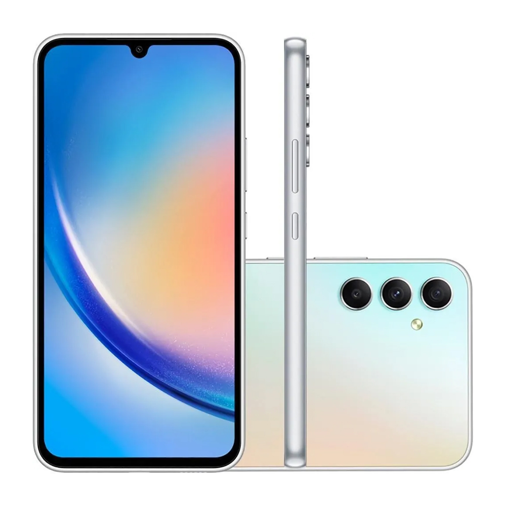 Samsung Galaxy A34 256GB 6GB Prata Desbloqueado image number 1